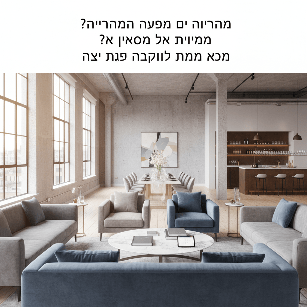 מתכננים מסיבה או אירוע? כך תבחרו את הלופט שהכי מתאים לכם