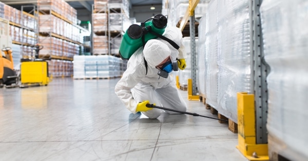 הדברה במפעל עסקי